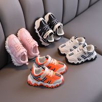 男童2021新款鞋子春款运动鞋女童网面透气软底跑步鞋儿童休闲鞋