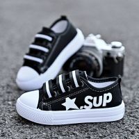 新款春秋季透气单鞋童鞋男童帆布鞋儿童小女孩休闲鞋板鞋学生鞋子