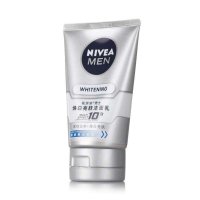 妮维雅(NIVEA) 男士焕白亮肤洁面乳 100g 深层清洁 保湿补水(新老包装随机发)男士洗面奶 男士洁面