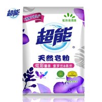 超能洗衣粉天然皂粉馨香炫彩680g[纳爱斯]