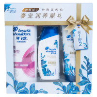 海飞丝丝质柔滑洗发水洗发露400ml送80+80优惠装