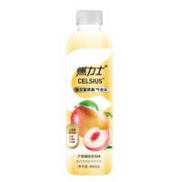 燃力士芒果桃绿茶风味气泡水480ml