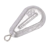 带环鸡心铅坠扁坠挂环鱼坠抛竿海竿串钩爆炸钩防挂底远投铅坨渔具|挂环鸡心10克[1枚试用装]