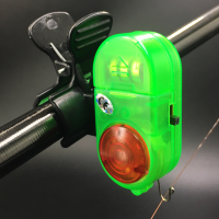 钓鱼报警器夜光防水高灵敏抛竿海杆鱼竿夜钓自动感应电子报警器|钓鱼报警器1个