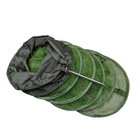 涂胶渔网钢叉渔护防挂鱼护网鱼兜竞技网兜黑坑渔具装鱼网袋