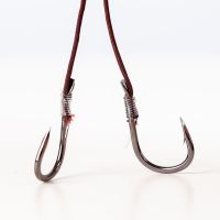 大物加固子线双钩成品绑好巨物有刺鱼钩钓青鱼草鱼鲟鱼