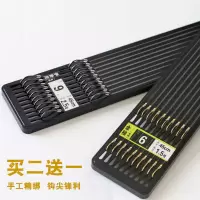 子线双钩鱼钩绑好手工金袖钩钓鲫鱼伊势尼伊豆新关东鱼勾成品套装