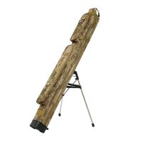 钓鱼包多功能渔具包手竿包1.25米防水超轻大容量杆包硬壳迷彩鱼包