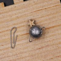 10枚装4-18克路亚配重插铅快挂铅坠铅头钩曲柄钩德州钓组配重|4克10个装