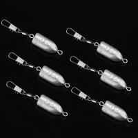 子弹铅坠子海杆抛竿钓水滴翻板防挂底爆炸钩海竿铅坠远投钓鱼配件|子弹铅【10克】 10个装【增强别针】