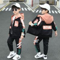 童装男童春装长袖套装中大童运动春秋款男孩洋气韩版休闲两件套潮