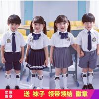 六一儿童大合唱表演服小学生英伦风校服夏季毕业照班服幼儿园园服