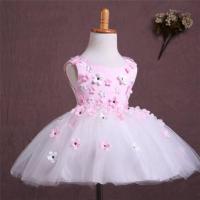 六一儿童节目蓬蓬裙演出服装幼儿园小班女孩粉可爱公主裙舞蹈走秀