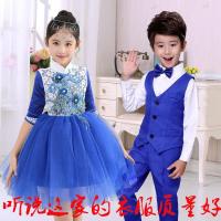 儿童六一演出服中小学生大合唱团诗歌朗诵女童舞蹈蓬蓬纱裙表演服