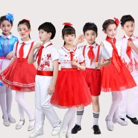 六一儿童合唱服演出服小学生合唱团男女童朗诵幼儿园舞蹈表演服装
