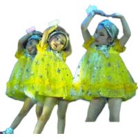 六一儿童快乐的小星星演出服蓬蓬裙幼儿园我和我的祖国舞蹈服纱裙