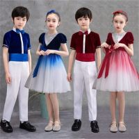 六一儿童演出服中小学生合唱服幼儿园园服毕业照服装朗诵服表演服