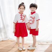 六一儿童中国风合唱服演出服男女童古装幼儿园诗歌朗诵国学表演服