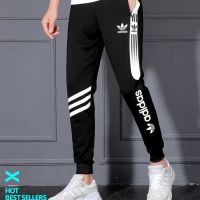 春夏秋季运动裤男纯棉收口小脚裤子男女情侣宽松潮流休闲束脚裤男