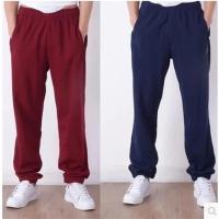 春夏款运动裤男士胖子宽松长裤加肥加大码运动裤收口小脚薄款卫裤