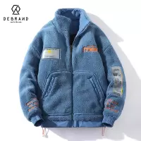 DEBRAND男士棉衣冬季2021新款加厚棉服韩版潮流帅气宽松棉袄外套