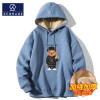 DEBRAND卫衣女冬季新款韩版潮ins外套宽松慵懒连帽加绒加厚上衣女