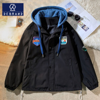 DEBRAND外套女春季新款宽松ins潮流夹克学生街头百搭防风外穿棉服