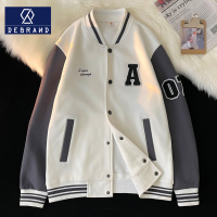 DEBRAND棒球服女ins潮2022新款外套女宽松学生夹克春秋款帅气百搭