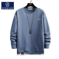 DEBRAND男士卫衣新款春秋季长袖圆领t恤男潮流宽松秋衣男装上衣男