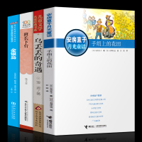 五年级课外阅读书四册手绢上的花田安房直子班长湖北少年儿童桂文亚乌丢丢的奇遇金波金银岛必读原著