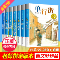 曹文轩纯美小说自选集7册 正版/细米/我们的卖场主/狗牙雨/野风车/天黑了/马戏团/单行街/曹文轩纯美小说系列