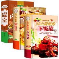 卤味大全从小爱吃的家常菜从小爱吃的下饭菜全套3册