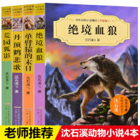 沈石溪狼王梦系列动物小说4册绝境血狼、单臂猿的末日、荒原狐影、*的悲歌