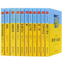 世界十大名著文学书籍 傲慢与偏见飘巴黎圣母院悲参世界红与黑复活简爱茶花女呼啸山庄钢铁是怎样炼成的