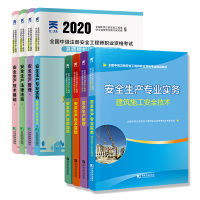 注册安全师工程师2020考试教材天一官方正版2020年新版建筑施工道路运输金属煤矿化工题库真题