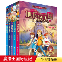 魔法王国历险记全套5册 1地下矮人国+2欢乐动物城+3神秘精灵谷+4蓝色暴风海+5梦幻冰雪洲