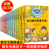 数学王国奇遇记全15册 趣味数学幼儿数学思维启蒙思维导图