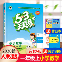 2020秋新版53天天练一年级上册数学人教版RJ 小学5.3天天练1年级数学上册同步练习册曲一线小儿郞系列五三数学书教辅