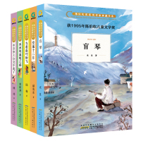 陈伯吹奖获奖作家典藏书系 全套5册盲琴+布若坐上公交车走了+西西的温暖之路+当着落叶纷飞+空巢十二月小学生四五六年级课外