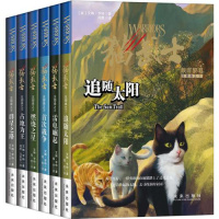 猫武士五部曲族群黎明全套6册小学生课外阅读书籍初中生四五六年级6-12-15岁燃烧之星雷电崛起群星之路追随太阳世界名著小