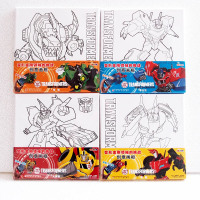 变形金刚创意画框全4册的挑战画框AR影像绘画涂色儿童涂色相框美术
