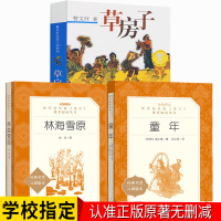 童年书高尔基原著人民文学出版社六年级上册草房子正版曹文轩林海雪原书曲波著统编语文推荐阅读中小学生五六年级课外阅读图书籍L