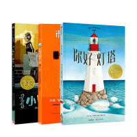 凯迪克大奖绘本(套装3册) 你好灯塔+市场街一站+小白找朋友