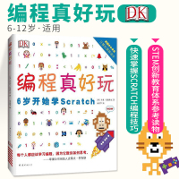 DK编程真好玩-6岁开始学scratch少儿计算机编程经典图书教程书英国中小学生计算机课程