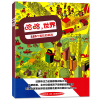 哈哈世界 250个疯狂的挑战 法国专注力全脑思维训练大书 锻炼孩子思维的图书 精装游戏绘本 3-8岁婴幼儿睡前读