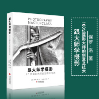 跟大师学摄影 100位摄影大师的创意及技术 单反摄影作品集构图理论技术技巧教程书 摄影艺术从入精通 保罗 洛浙江摄影出