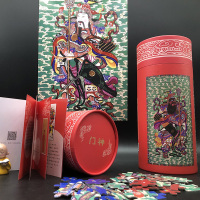 神 限量音频版 春节民间习俗纸质拼图 420 285mm神亲子幼儿少儿启蒙2-3-4儿童力早教开发拼图 赠