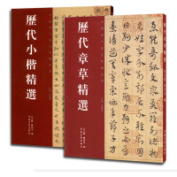 全2册中国历代书法精选系列 历代章草精选 历代小楷精选 中国书法印章篆刻碑帖鉴赏临摹书籍毛笔书法学生临摹字帖碑帖 河南美