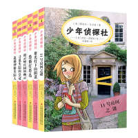 全6册少年侦探123456册谢灵顿庄园的幽灵 追捕神秘失踪人 恐怖灯塔岛 二号房间之谜 青少年侦探小说故事儿童文学书籍推