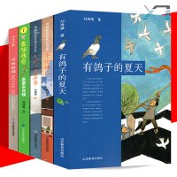 全5册 小学中高年级推荐阅读书目 有鸽子的夏天+河妖的城+刘耀辉诗意成长书系 布伦迪巴+飞吧黑居易+麦哆传奇 愿望杂货铺